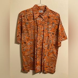 Reyn Spooner Hawaiian Traditions, XL in orange